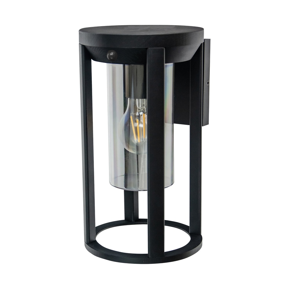 Design wandlamp Maldives rond zwart met sensor Searchlight 5,05342E+12