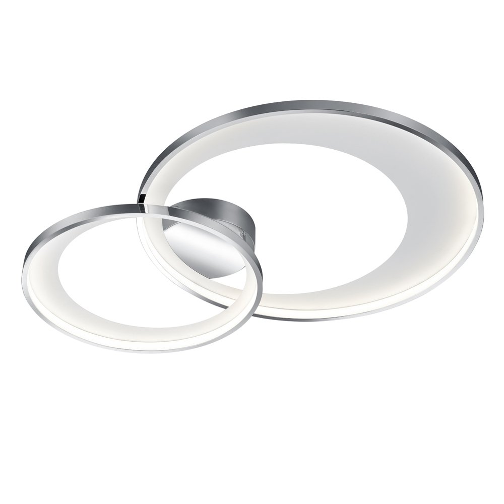 Trio Design plafondlamp Granada 36watt grijs - 673890206