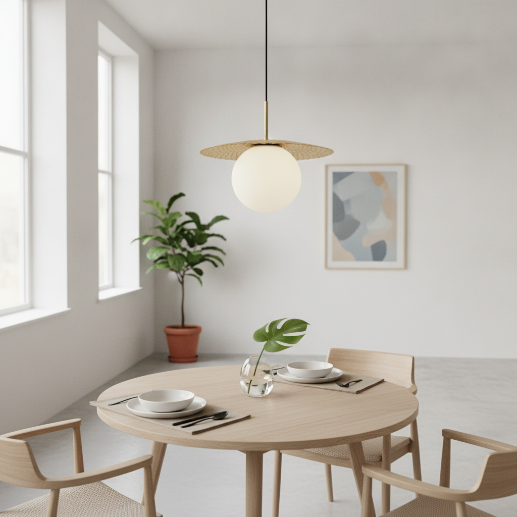 Lyora HanglampObbit goud Ø 38cm - 110666