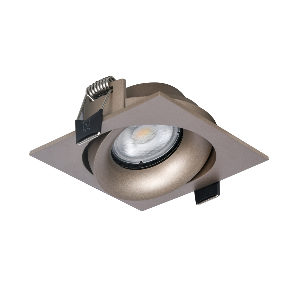 Vierkante inbouwspot Alice champagne Artdelight 8720701103337