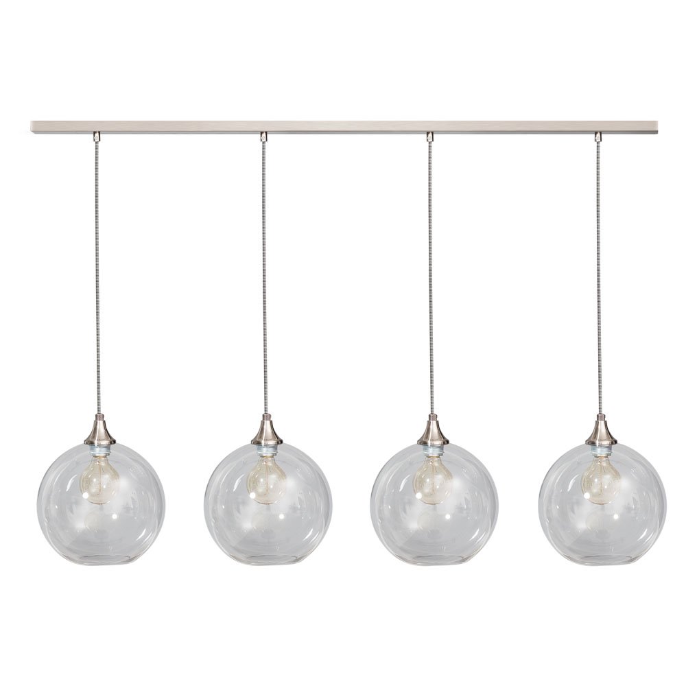 ETH Stoere hanglampCalvello 4-lichts metaalgrijs - 05-HL4411-60 afbeelding