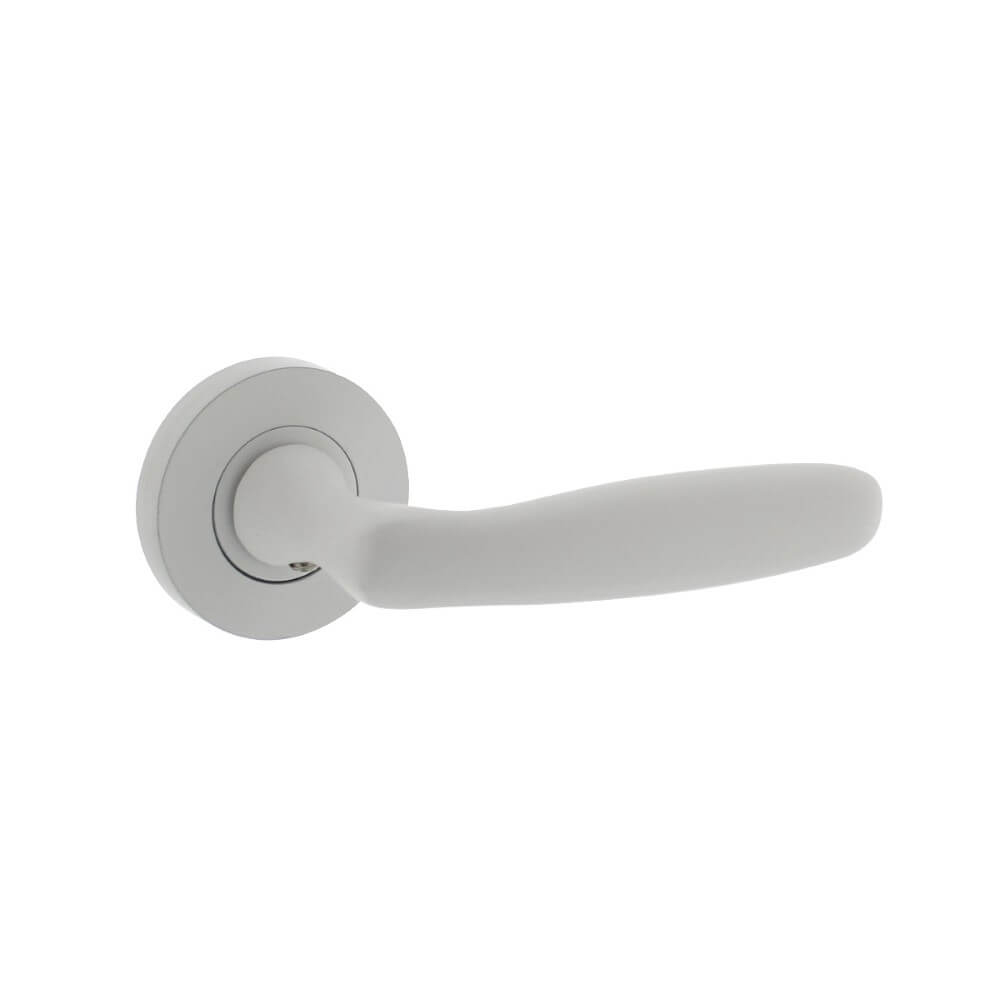 Intersteel DeurklinkBjorn rond rozet wit - 0027.169202