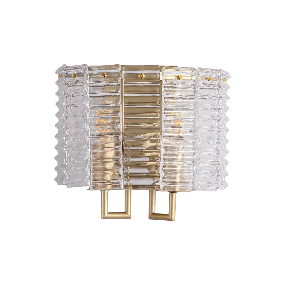 Klassieke wandlamp Flute goud Searchlight 5,05342E+12