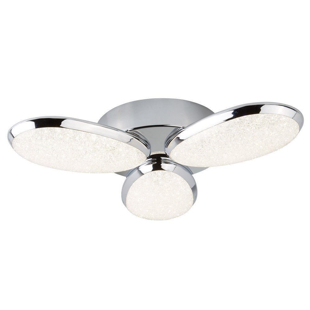 Searchlight Design plafondlamp Lori 3-lichts grijs - 6213-3CC
