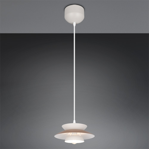 Trio Hanglamp design Amarila mokka bruin Ø 25cm - R36841065