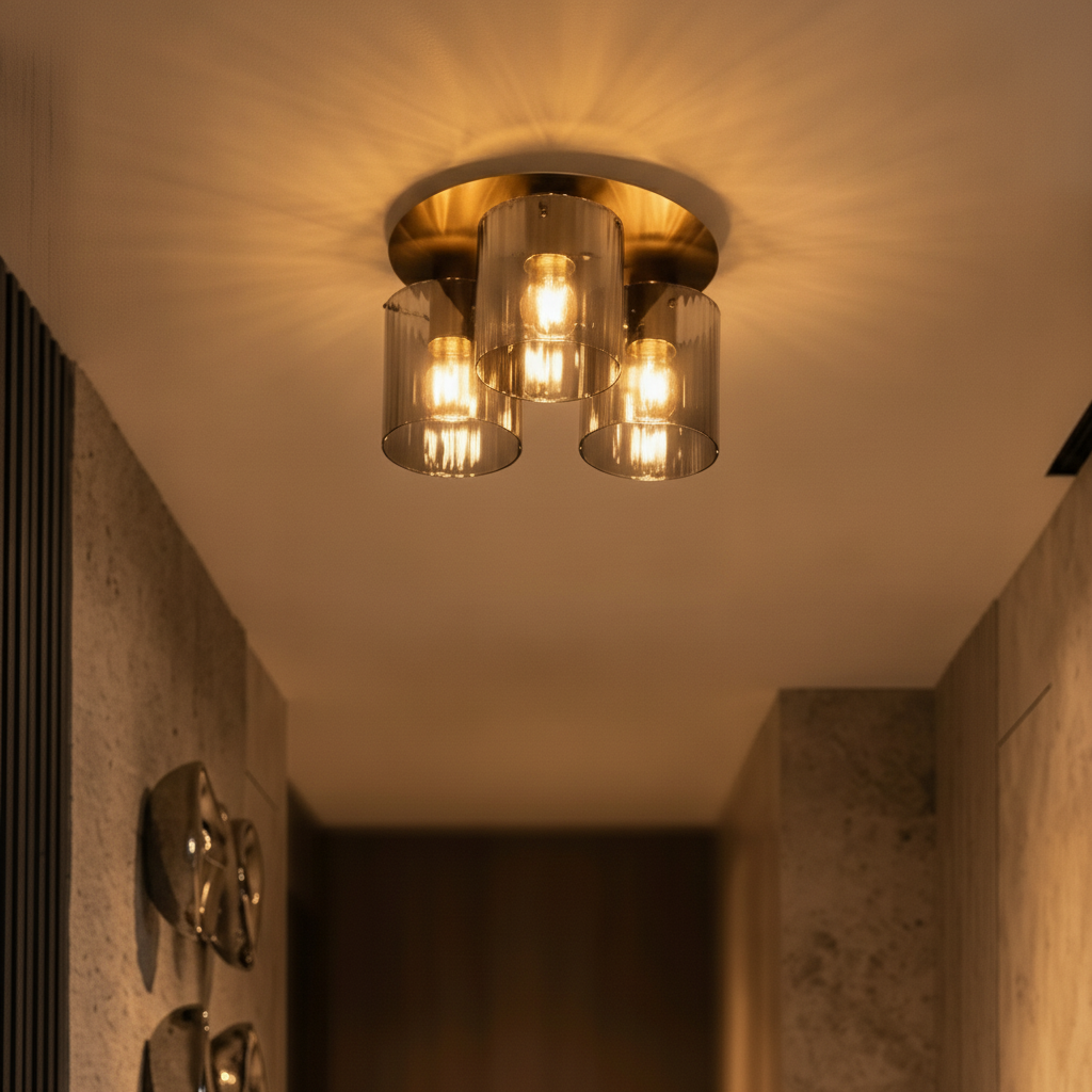 Lyora Design plafondlampMirbi 3-lichts zwart - 9236203