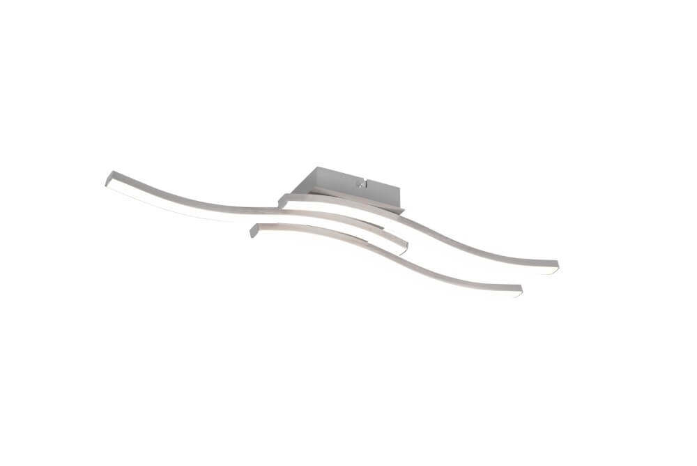 Trio RVS plafondlampRoute Led 4000K - R62473407