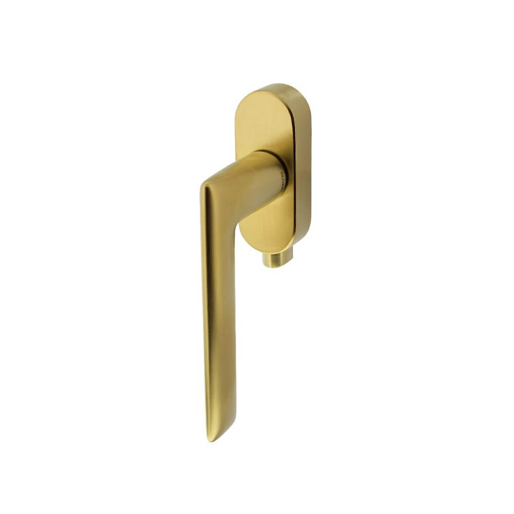 Olivari Design raamkrukTecno afsluitbaar messing mat - K182PTS