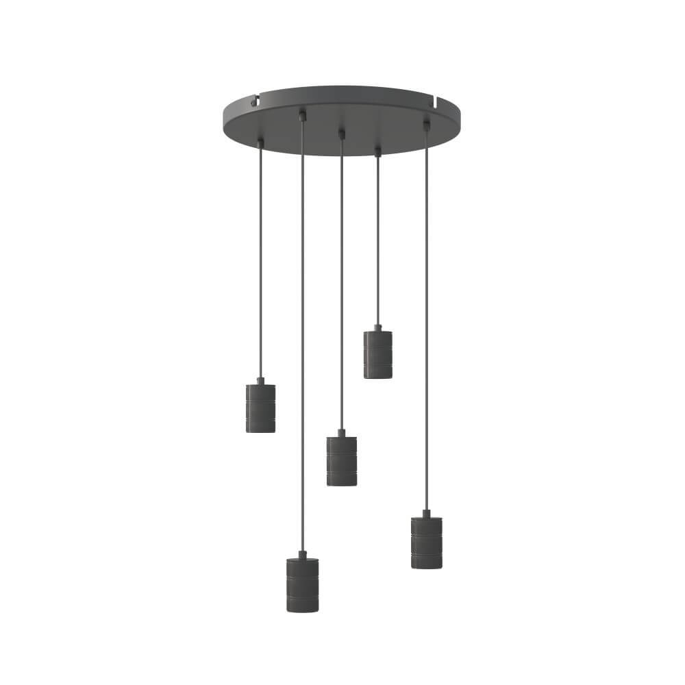 Circle HanglampRetro 5-lichts - 3401000100