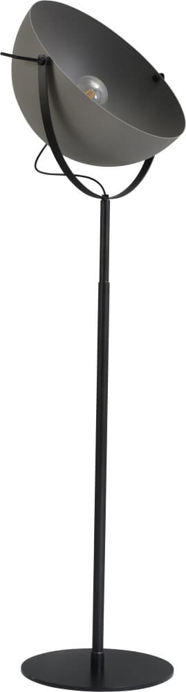 Masterlight Landelijke vloerlamp Larino 60 180cm zwart met betongrijs - 1105-00-00
