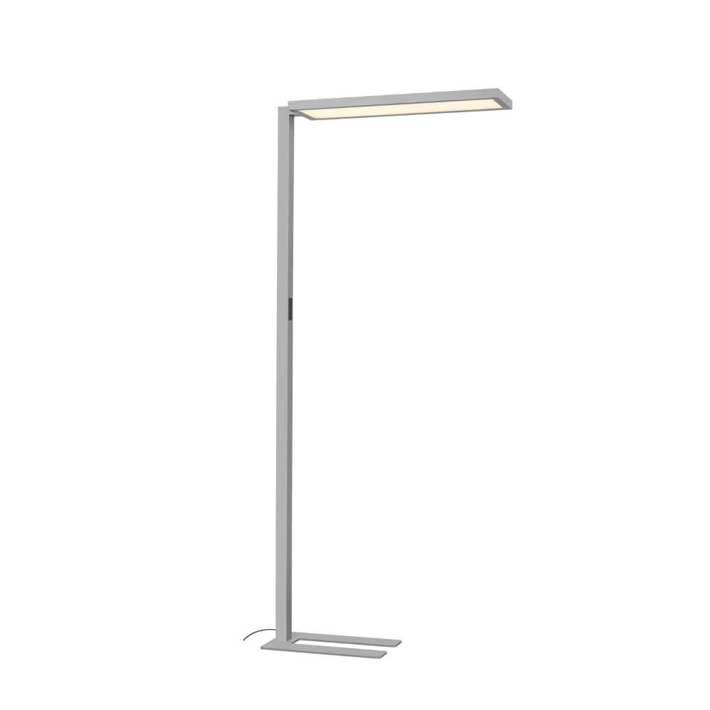 SLV Led kantoor vloerlamp Worklight Pro grijs - enkel - 1007464