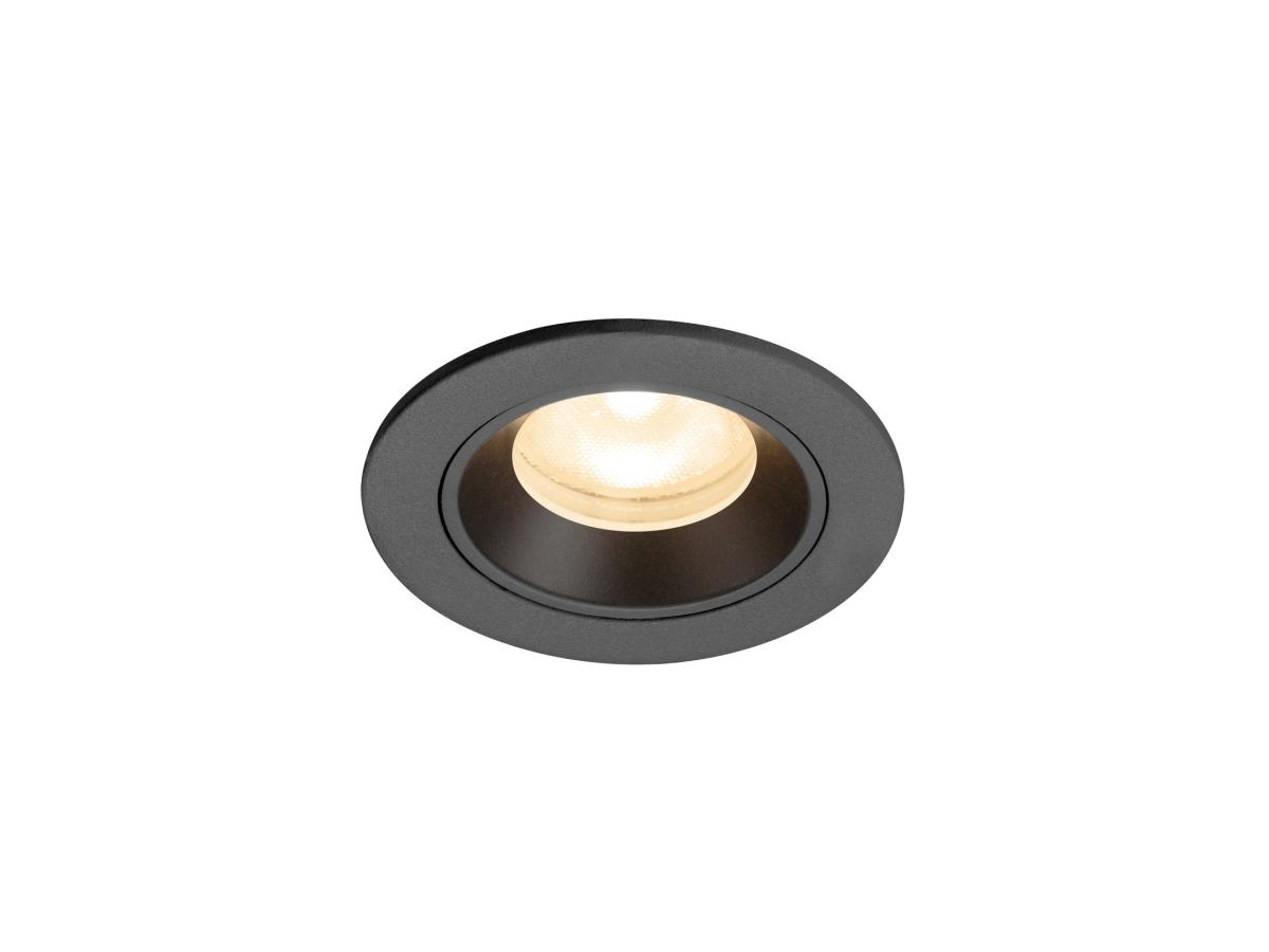 SLV InbouwspotNuminos XS zwart 2700K - 55gr - 1009277