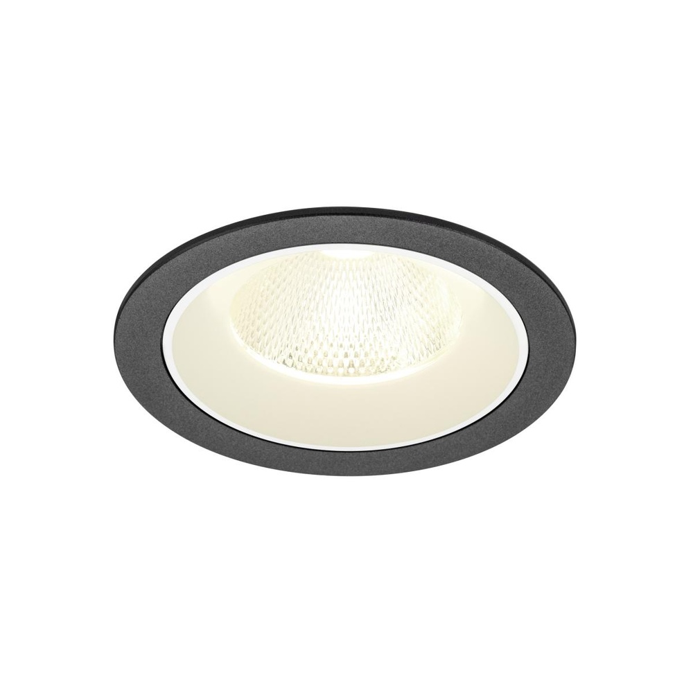 SLV InbouwspotNuminos L zwart/wit 4000K - 20gr - 1009793