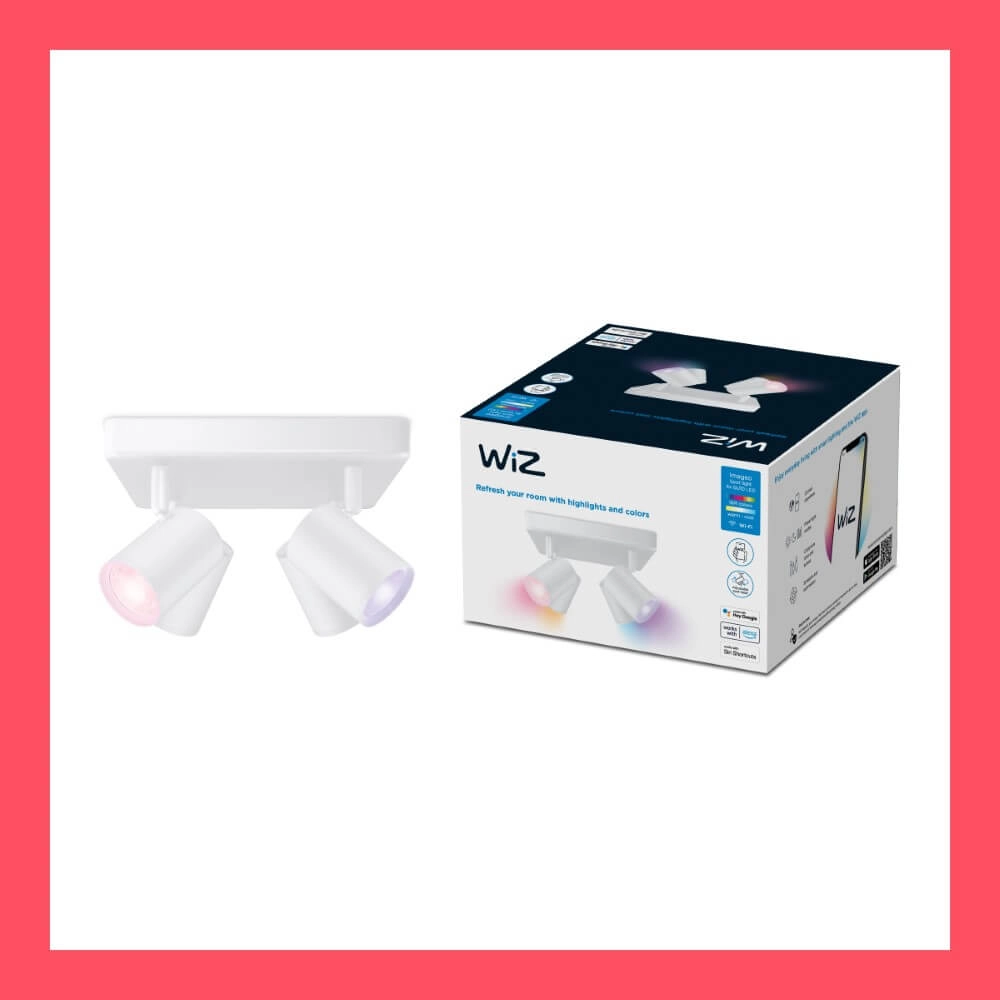 4-lichts opbouwspot Imageo smart - wit WiZ 8719514554559