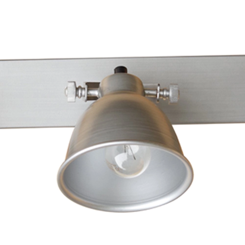 Stoere plafondspots Industrial 3-lichts antiek zink Urban Interiors 8719325005707