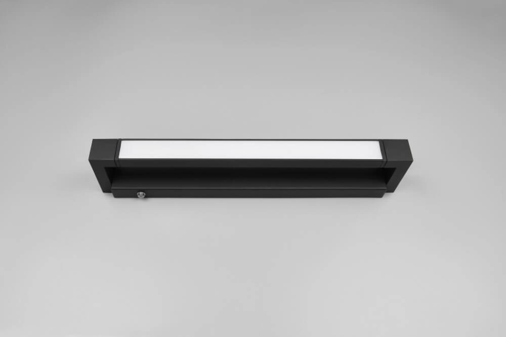 Led spiegellamp Fabrizio 50cm - zwart Trio 4017807616781