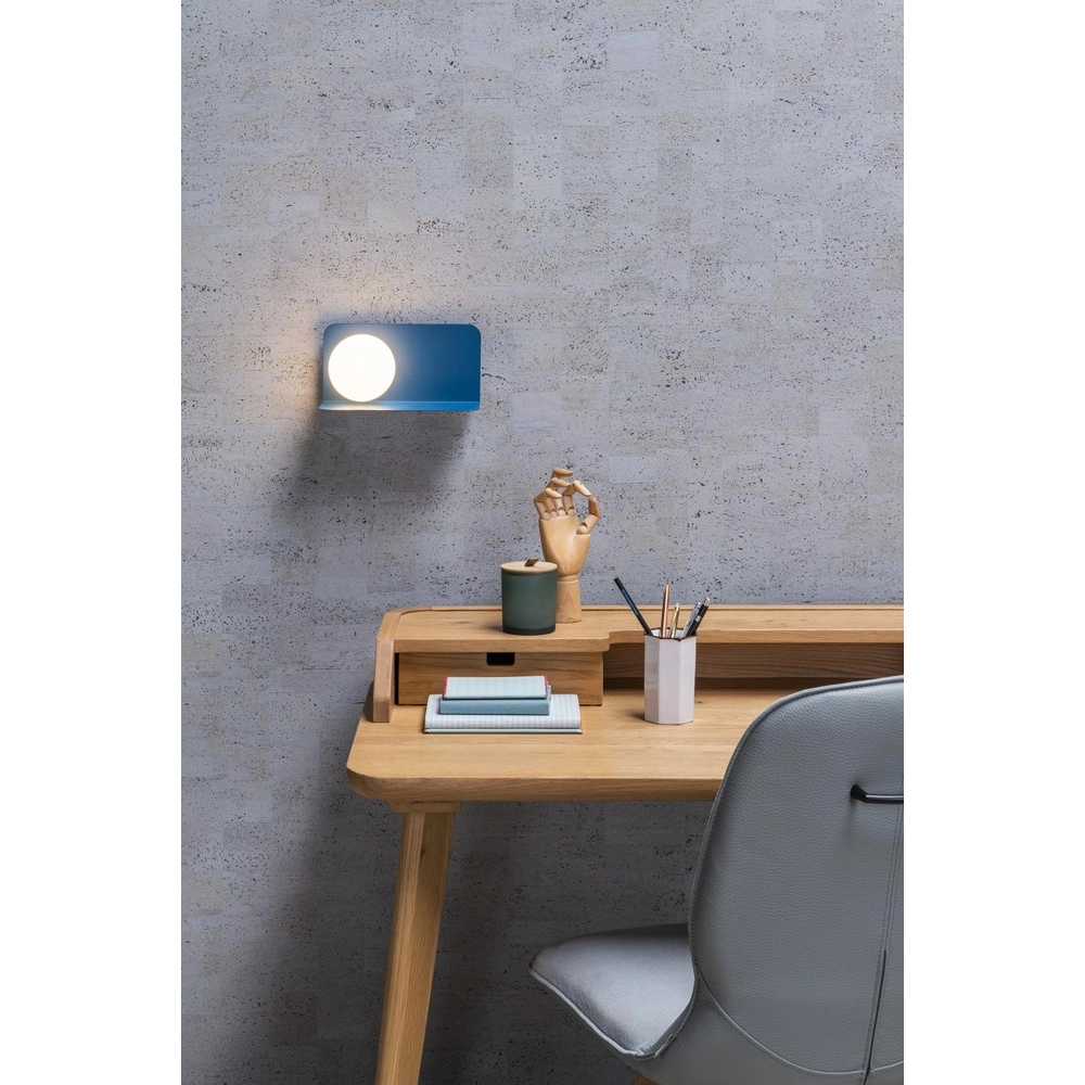 Wandlamp Bonni blauw Lucide 5411212451828