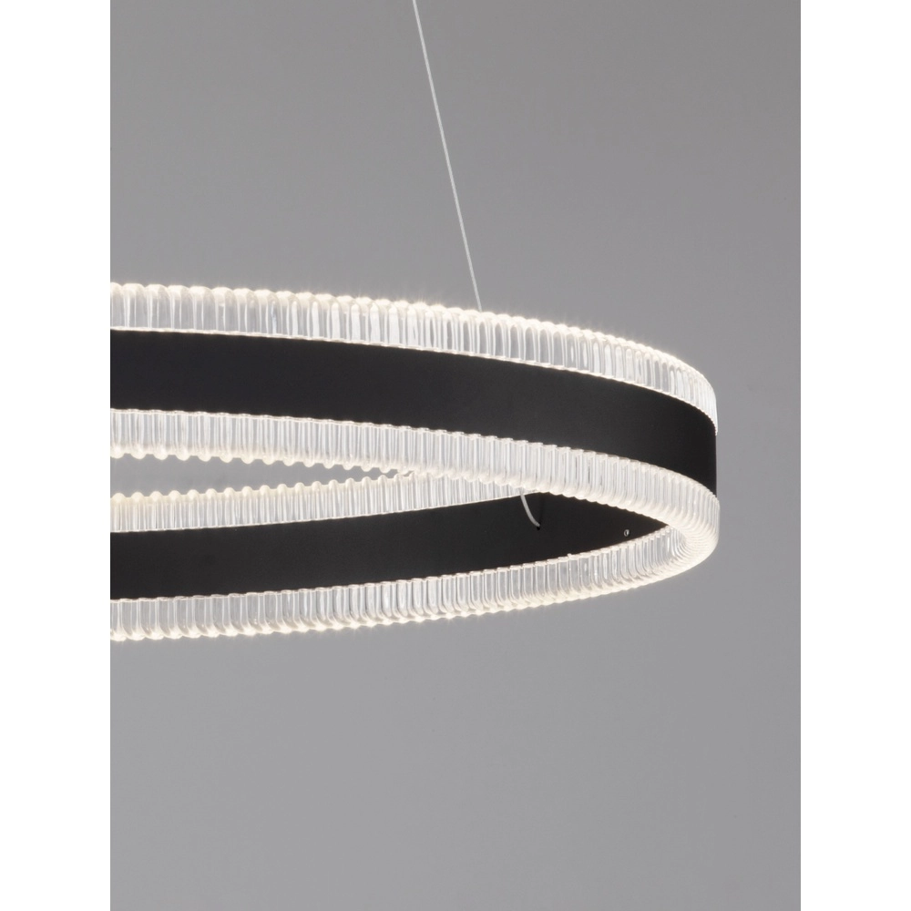 Design pendant lamp Alaro black single Lyora 5212017459619