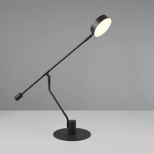 Led bureaulamp Manduro zwart Trio 4017807615999