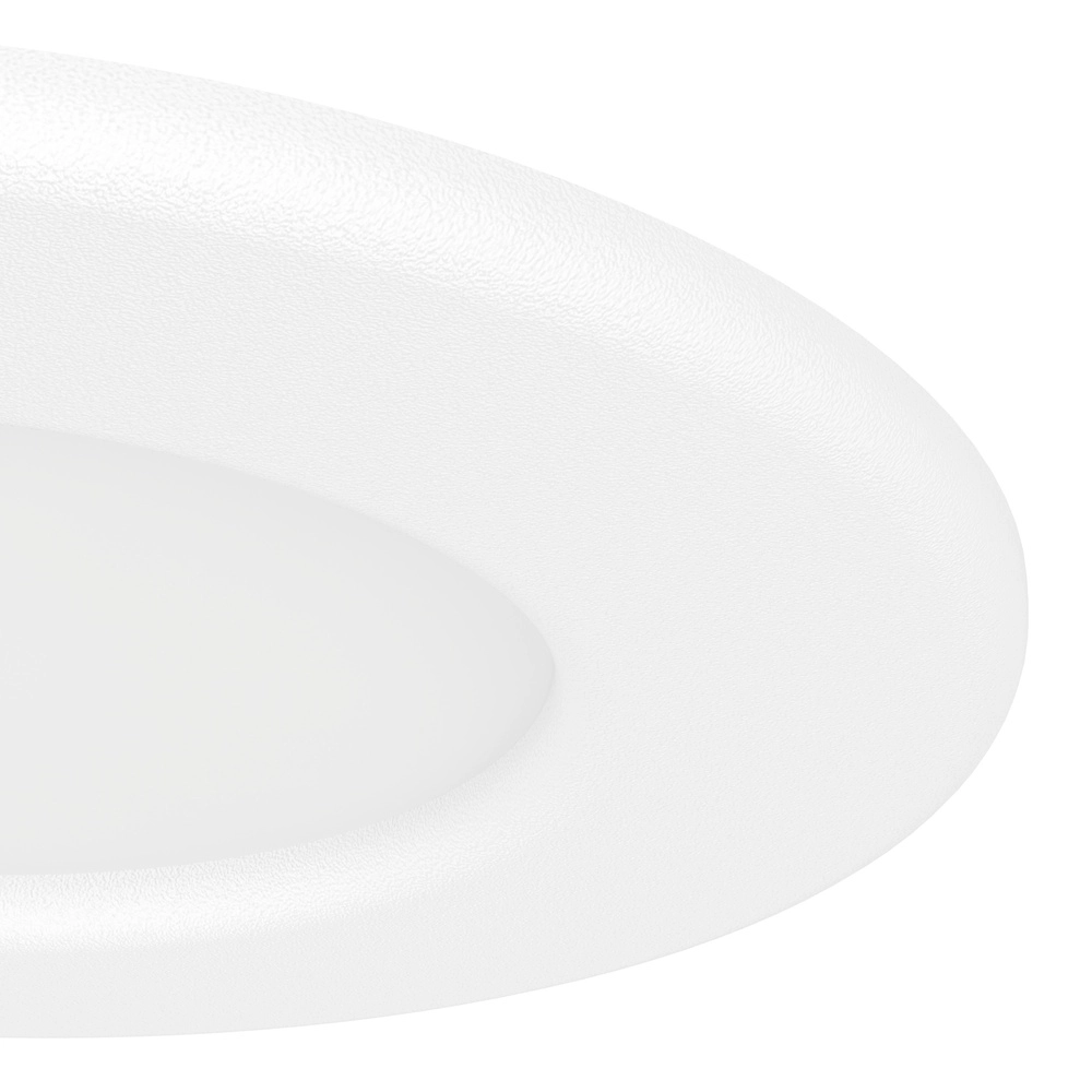 IP44 inbouwspot Fueva 6 rond - wit - Ø 8,8cm Eglo 9008606330935