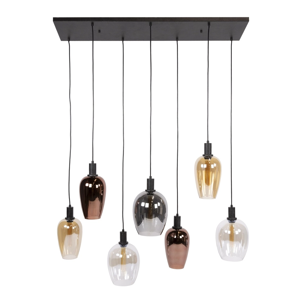 Eettafel hanglamp Amfora 7-lichts Lyora 8716803511705