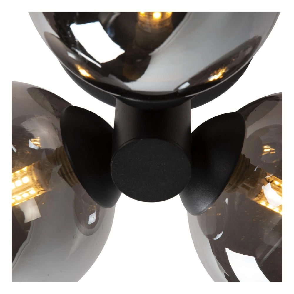 Plafondlamp Trudy zwart 3-lichts Lucide 5411212741028