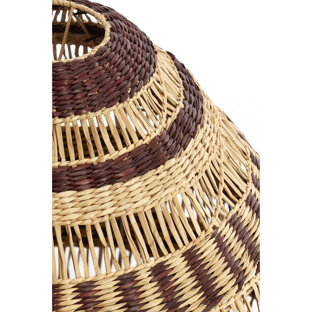 Rotan hanglamp Soluna Ø 56cm - donkerbruin naturel Light & Living 8717807836788