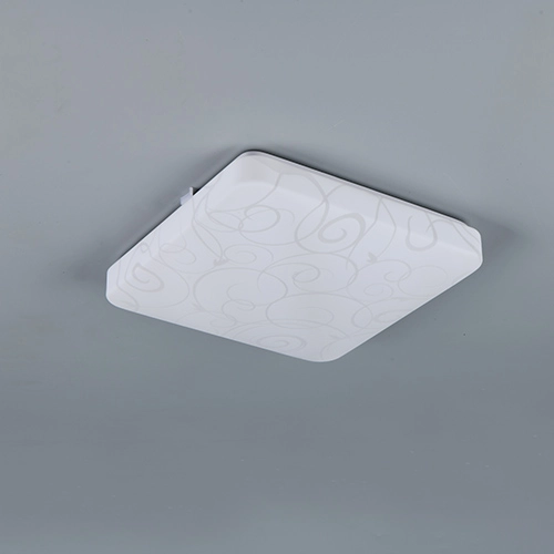 Vierkante plafonniere Mandria IV wit Trio 4017807669756