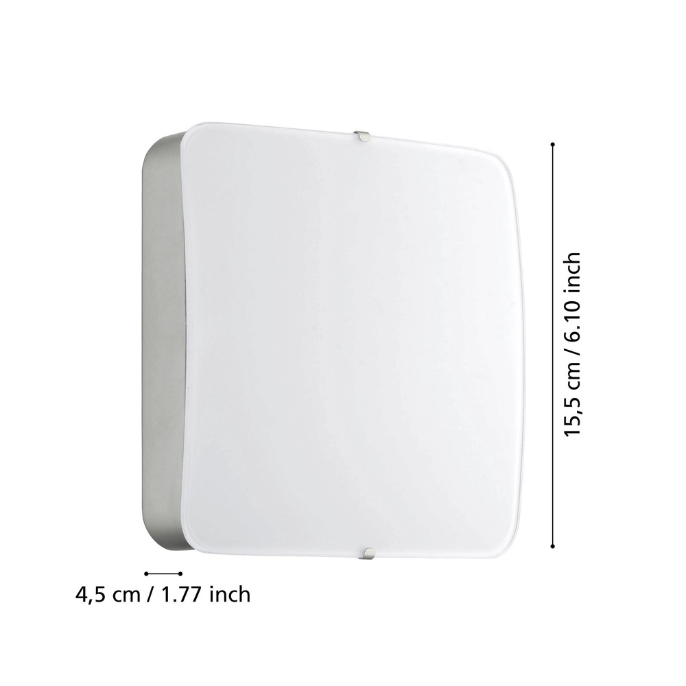 Wandlamp Cupella nikkel Eglo 9002759959678