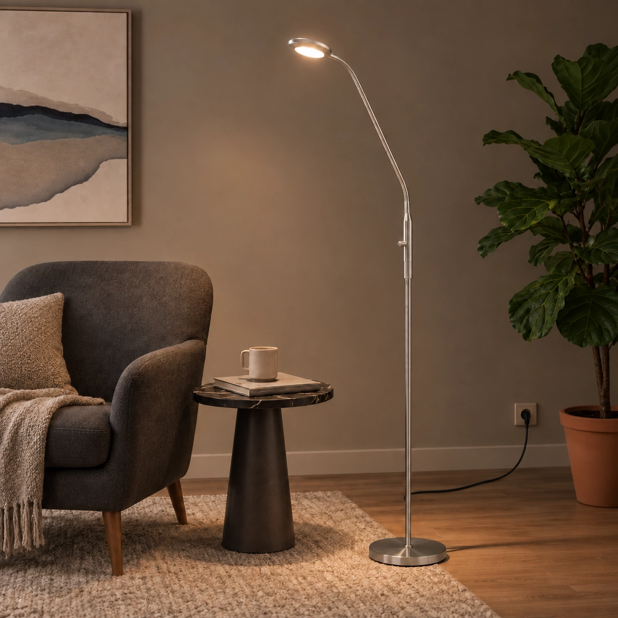 Flexibele leeslamp Ufo