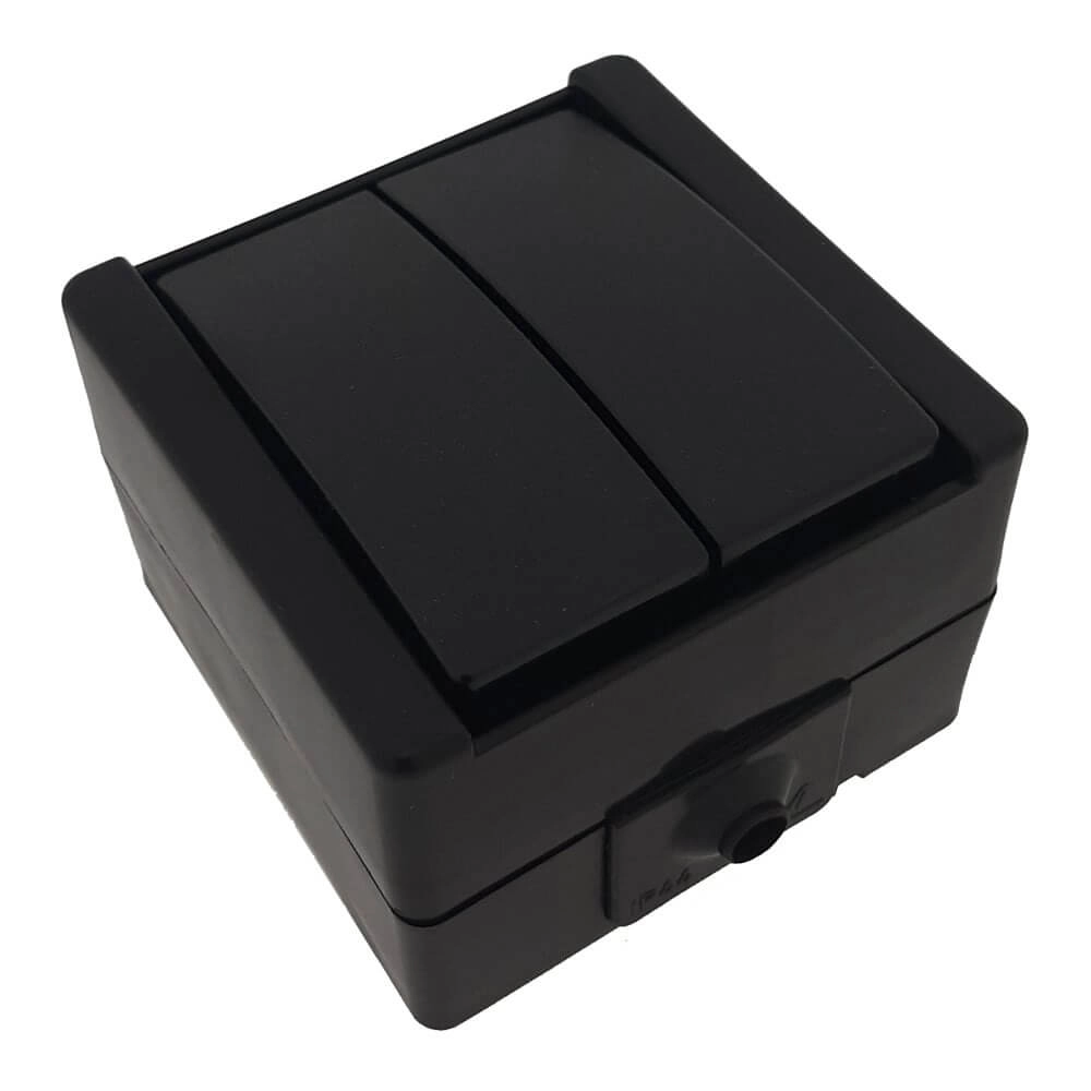 Serieschakelaar ProAQA zwart Lyora 4008224658874