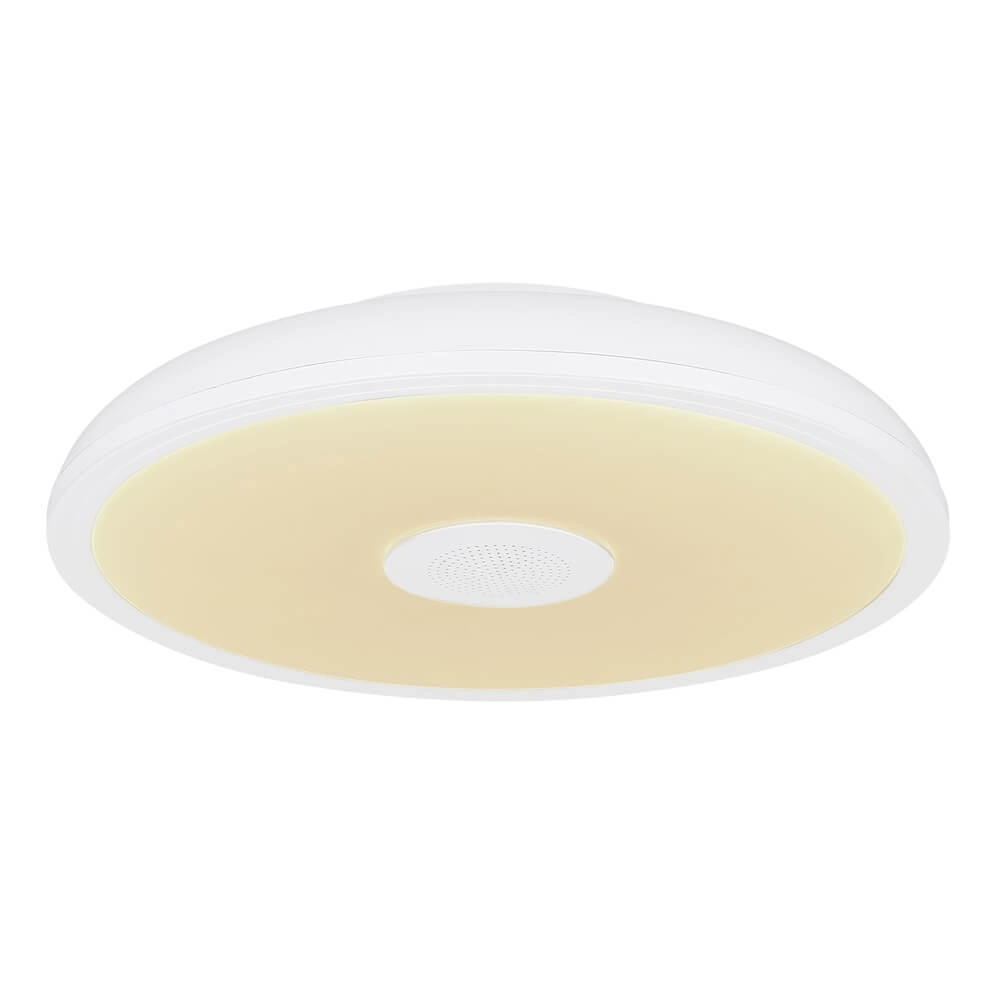 Witte plafonniere Raffy Ø 28cm