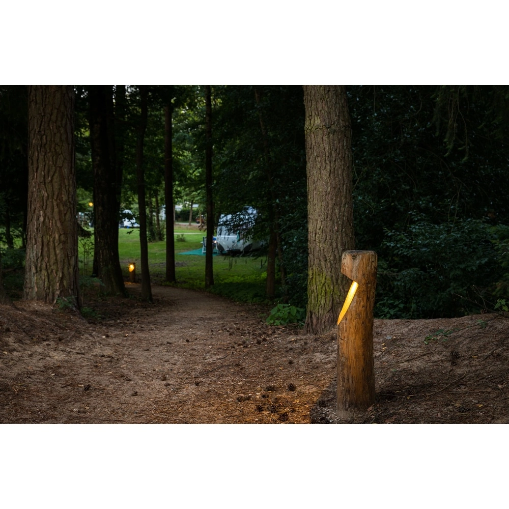 Houten padverlichting Bosco Kastanje - 65cm - 2700K Timberlab 8716803513709