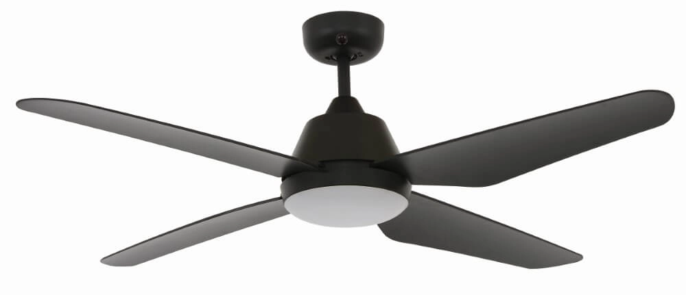 Plafondventilator met lamp Aria Led Ø 122cm zwart IP55 Plafondventilator met lamp Aria Led Ø 122cm zwart IP55