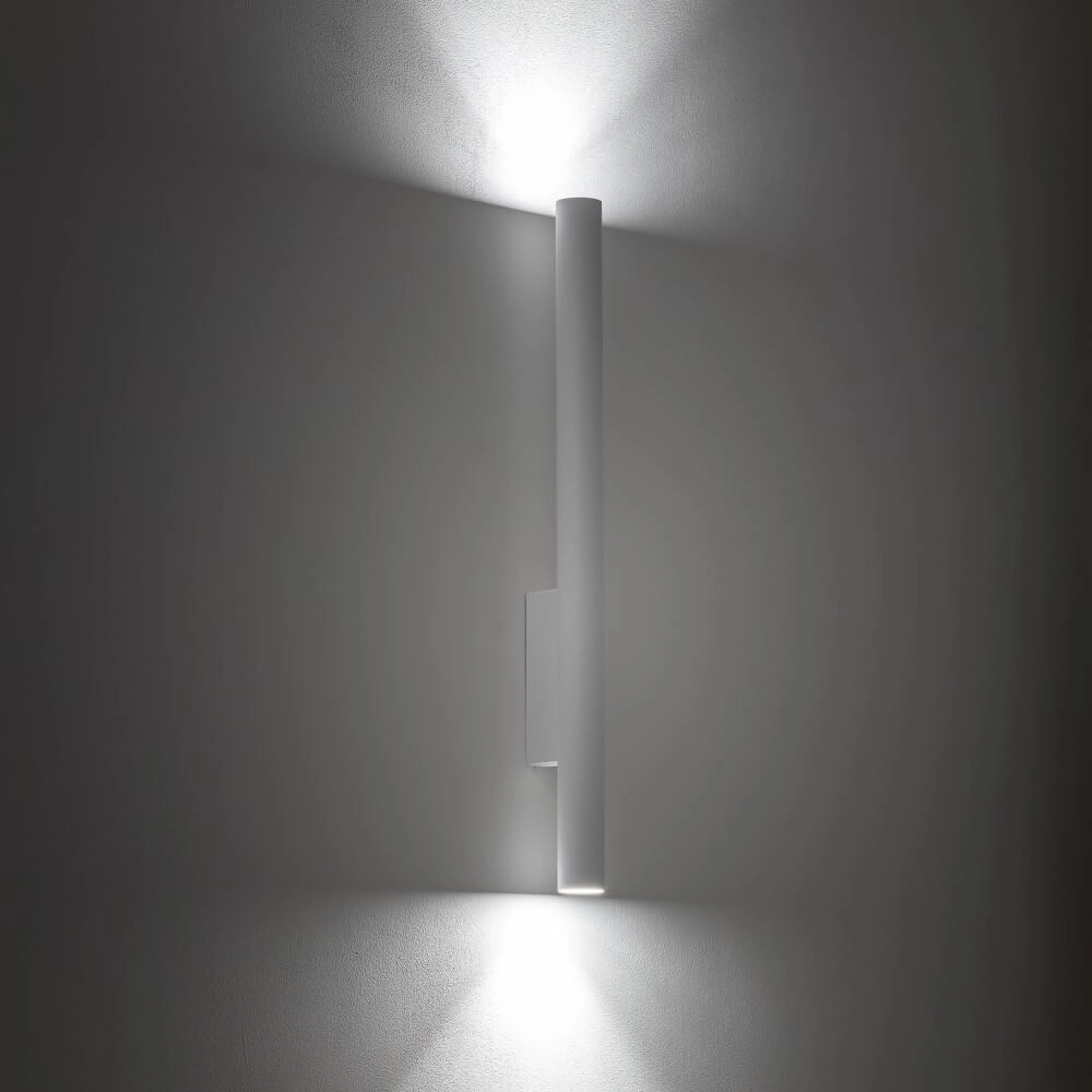 White long wall spotlight Fourty  XL up & down Lyora 5903139107587