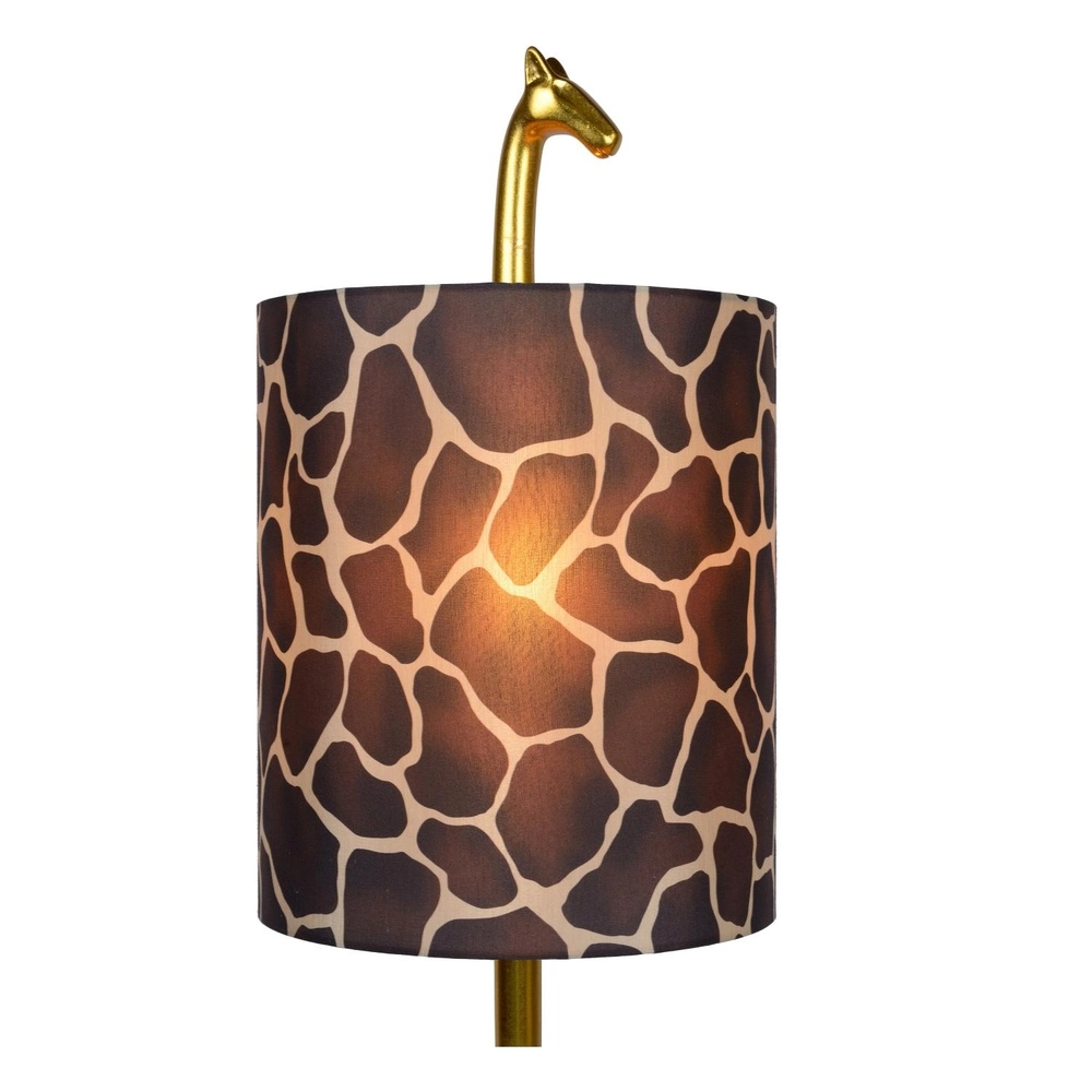 Tafellamp Extravaganza Miss Tall giraffe goud met zwart Lucide 5411212105431