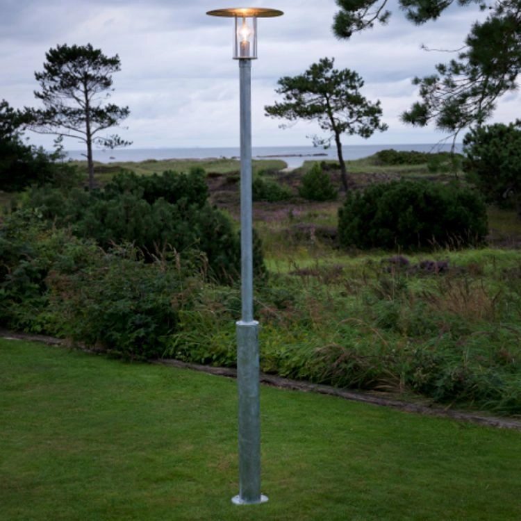 Landelijke buitenlantaarn Mode 220cm zinkgrijs KonstSmide 7318306633208