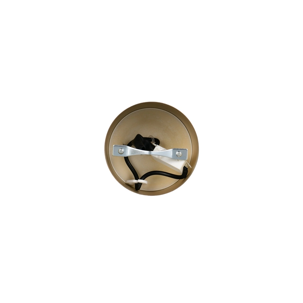Hanglamp Emelie goud met wit glas Trio 4017807724264