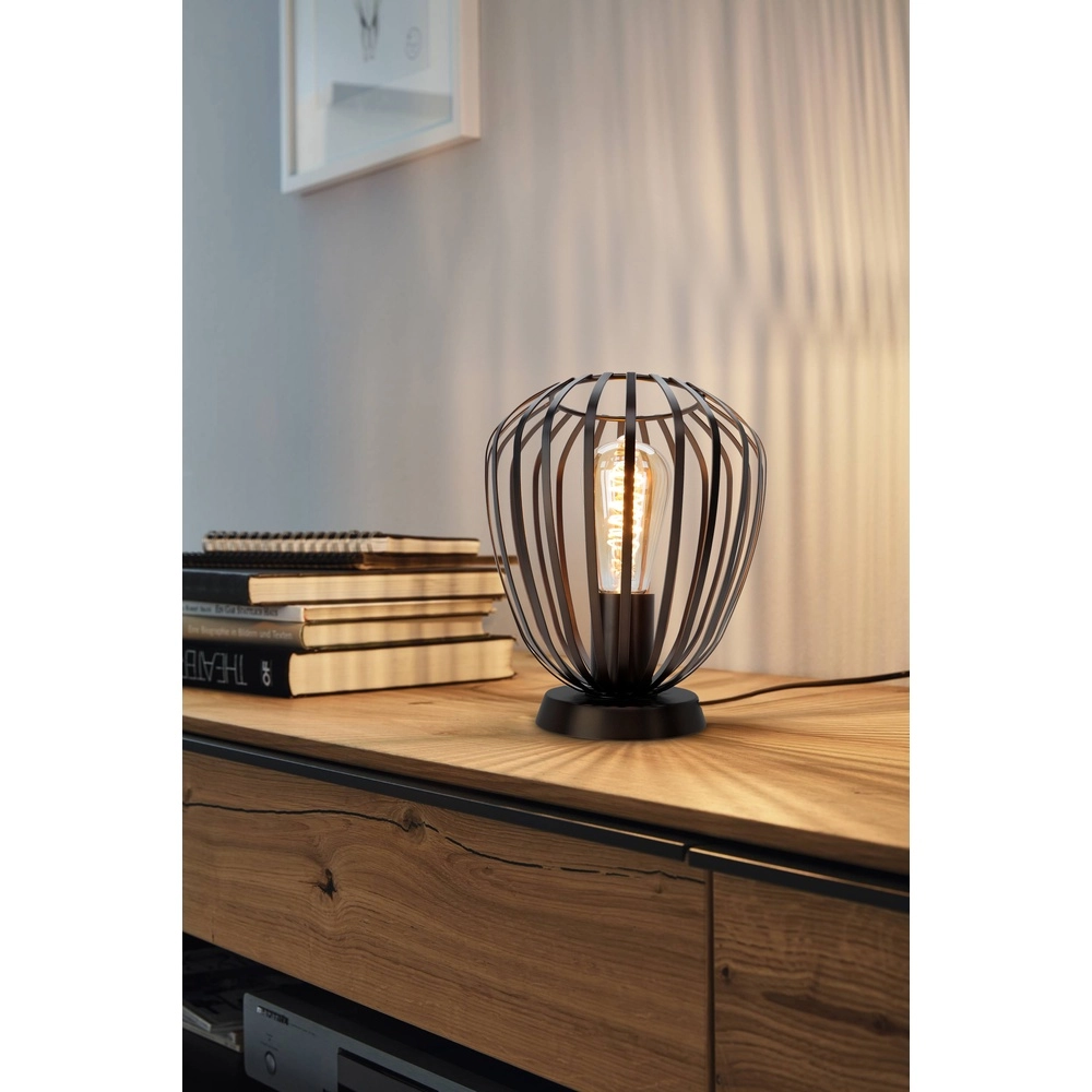 Bronzen tafellamp Espinal Ø 19,5cm - 1x E27 Eglo 9008606312603