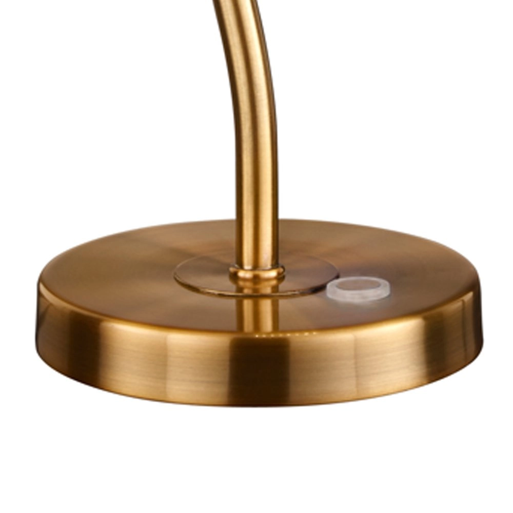 Led bureau leeslamp Curtis oud messing Trio 4017807275285