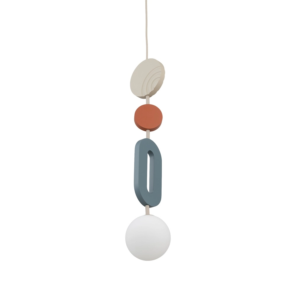 Unieke hanglamp Drops Color umbra blauw Lyora 5903139111959