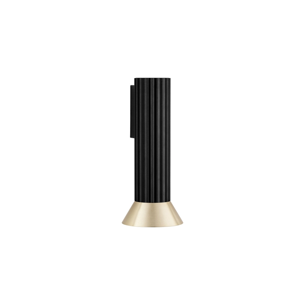 Wandspot Luvia zwart met goud Lyora 5212017475558