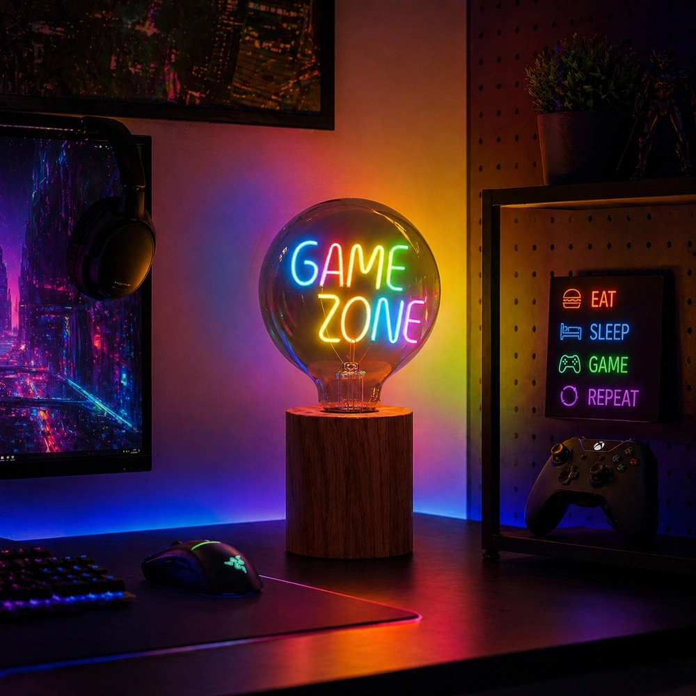 E27 lichtbron Lumopop "Gamezone" Brilliant 4004353477706