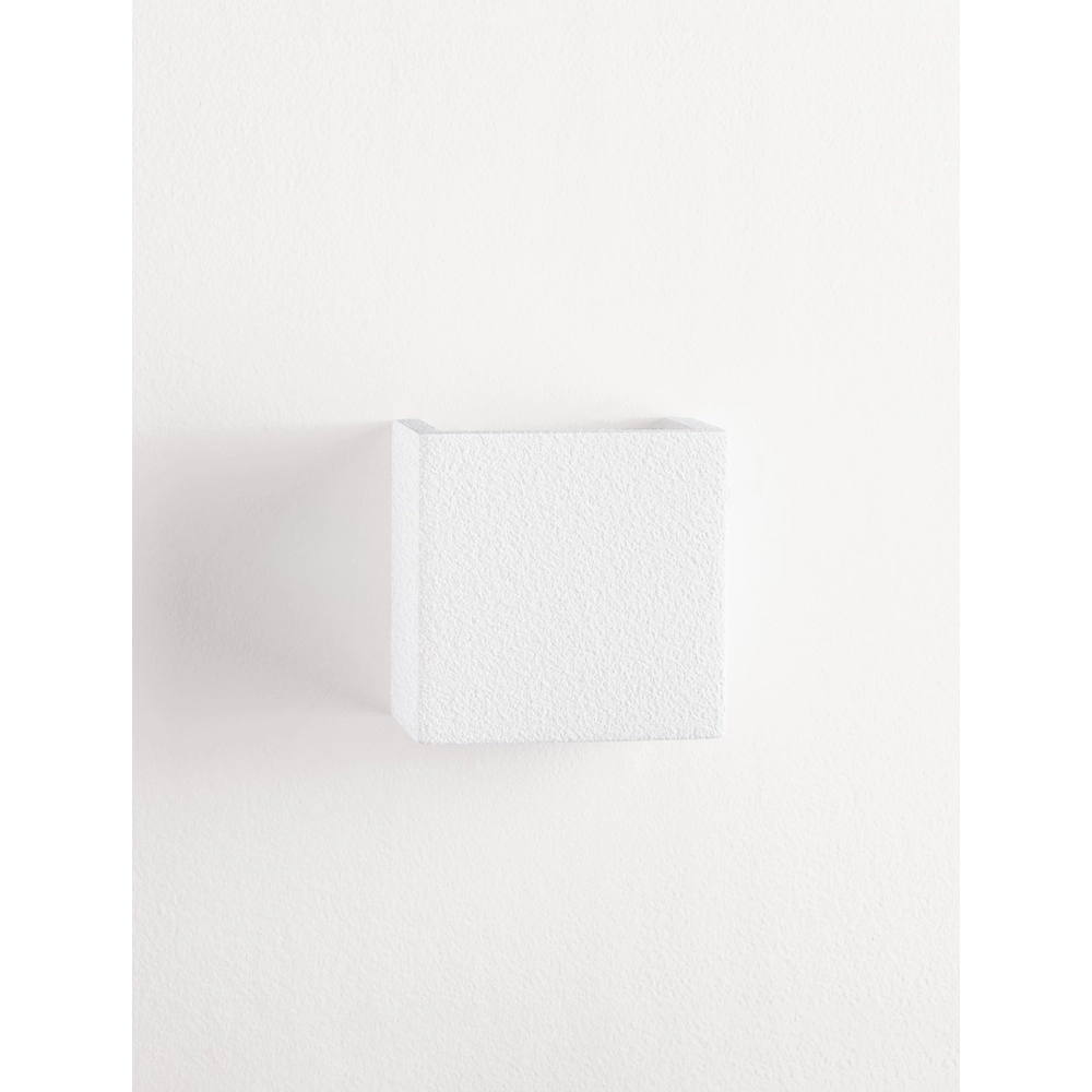 Vierkante wandlamp Sensia wit 12,5cm Lyora 5212017479259