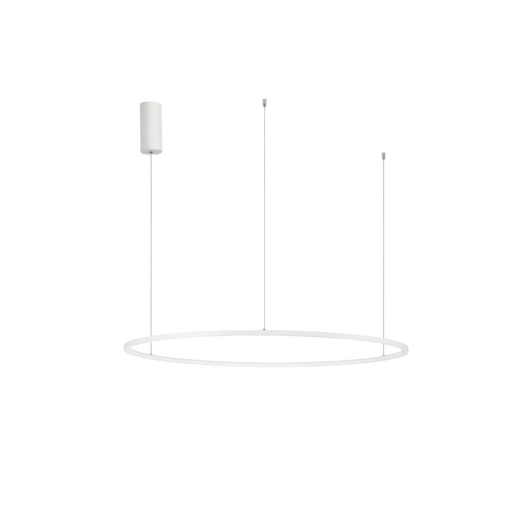 Ronde hanglamp Tarquin wit Ø 100cm Lyora 5212017438331