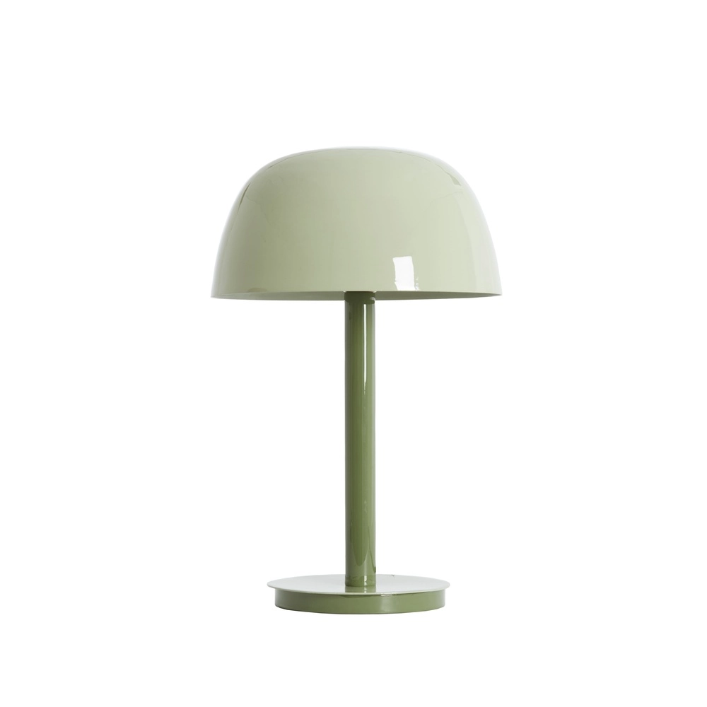 Bureaulamp Marivet glans groen - Ø 30cm