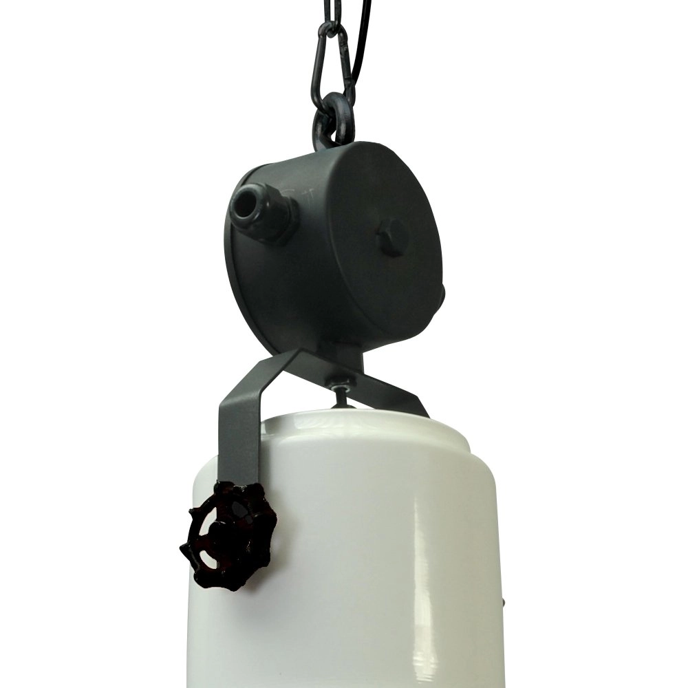 Retro industrie hanglamp Industria 58 Bud wit met zwart Masterlight 8718121232904