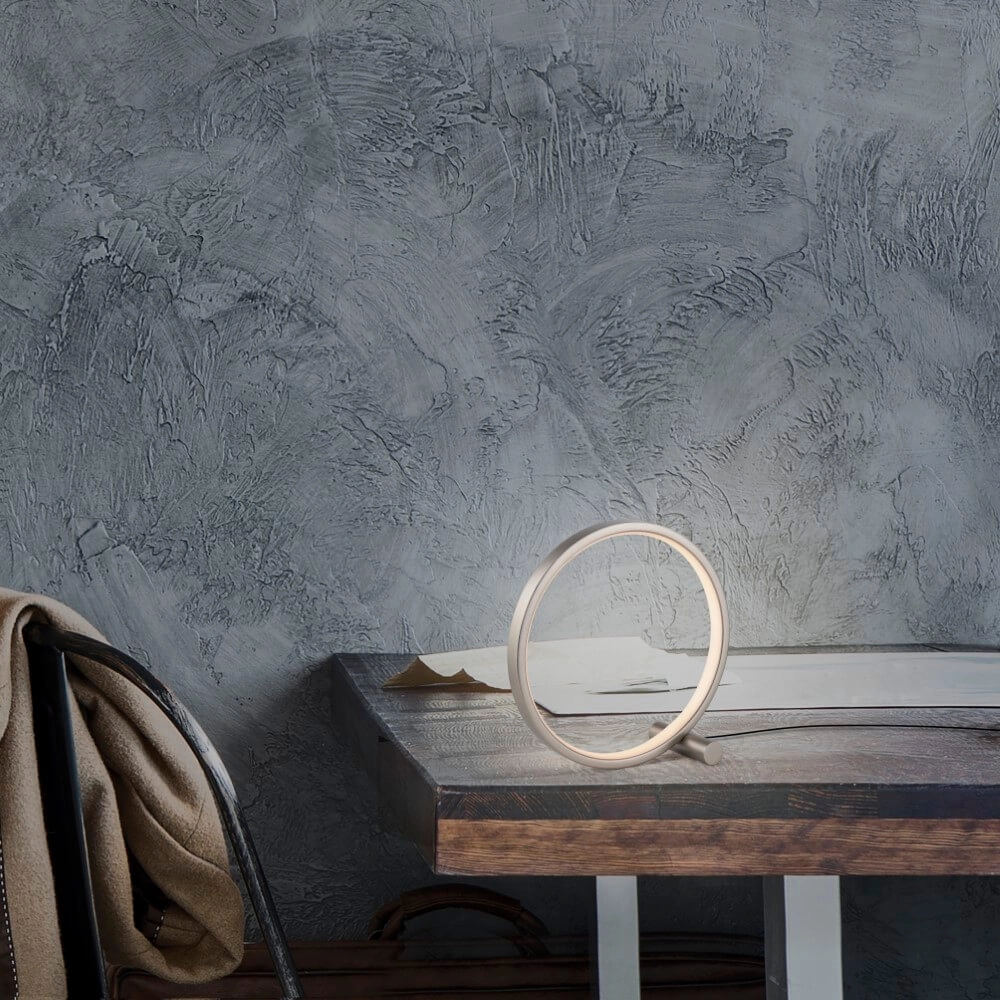 Tafellamp Mini Ritus zilver Just Light 4043689002084