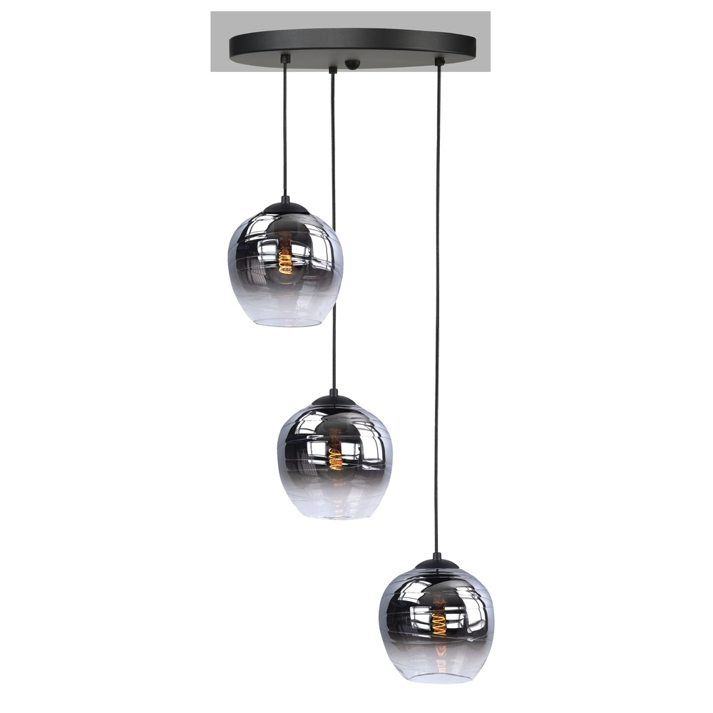 Hanglamp Fantasy 3-lichts zwart