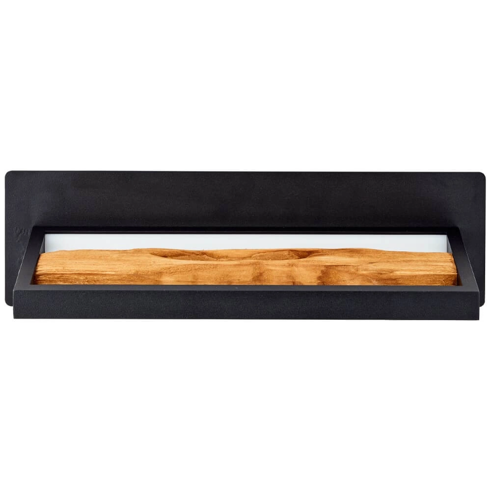 Led bedlampje Chaumont met hout Brilliant 4004353411779